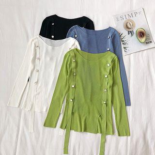 Knit Long-sleeve Light Top