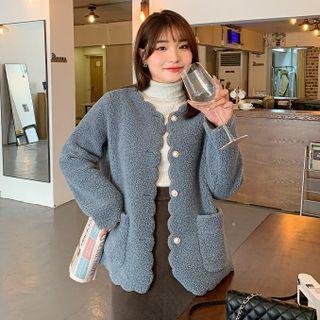 Pearl Button Fleece Jacket