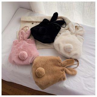 Fleece Rabbit Shoulder Bag