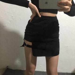 Buckled Miniskirt