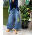 Washed Extra Wide-leg Jeans