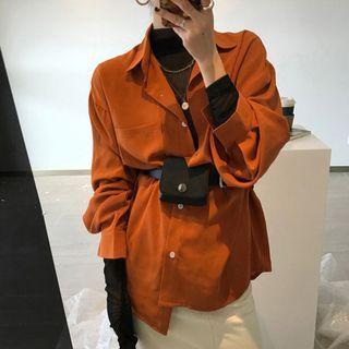 Plain Shirt Caramel - One Size