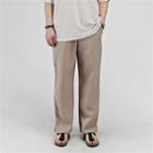Band-waisted Wide-leg Pants