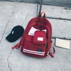 Set: Nylon Backpack + Pouch