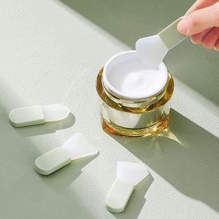 Set Of 4: Silicone Facial Mask Brush Set Of 4: Green - One Size