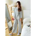 Set: T-shirt + Wide-leg Pants