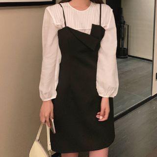 Asymmetric Overall Dress