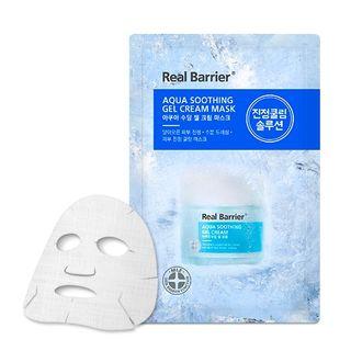 Real Barrier - Aqua Soothing Gel Cream Mask 30ml X 1 Pc