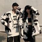 Couple Matching Cow Print Blazer