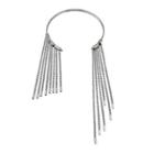 Fringed Open Necklace