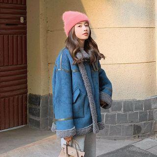 Suede Fleece Jacket