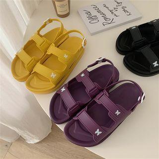 Butterfly Print Sandals