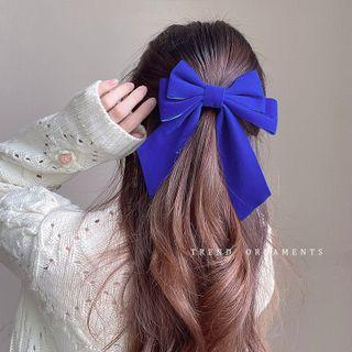 Bow Flocking Hair Clip (various Designs)