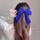 Bow Flocking Hair Clip (various Designs)