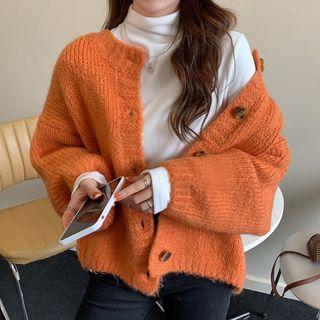 Puff-sleeve Cardigan / Top