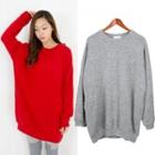 Round-neck Loose-fit Pullover