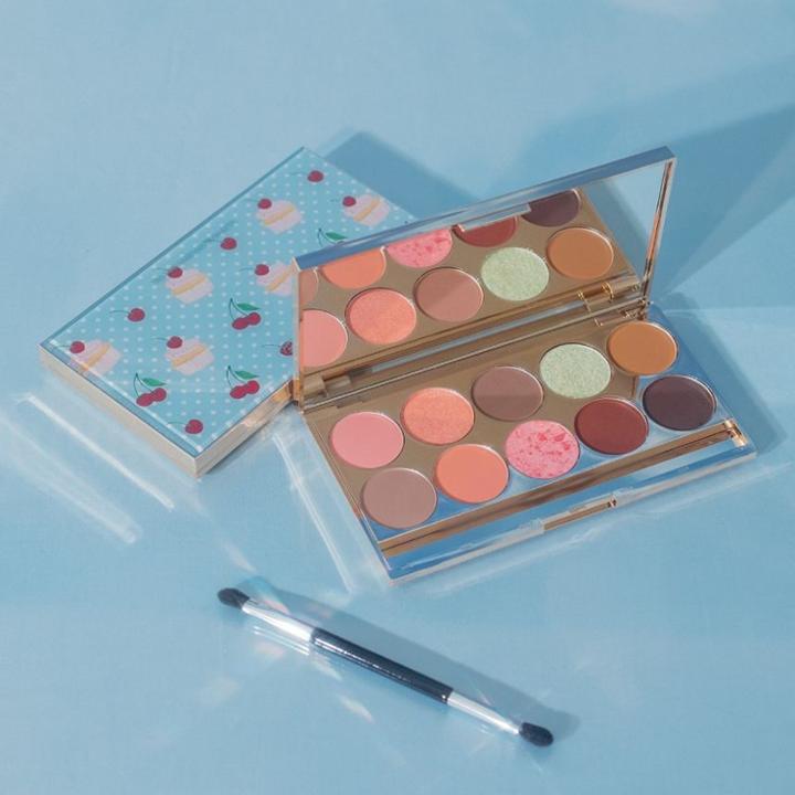 Fresho2 - Pony Dessert Box Eyeshadow Palette 10 Colors 1.32g X 10