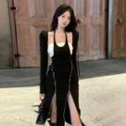 Tube Top / Long-sleeve Shrug / Halter Dress