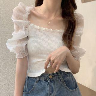 Cropped Empire Top