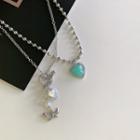 Heart / Cupid Pendant Alloy Necklace (various Designs)