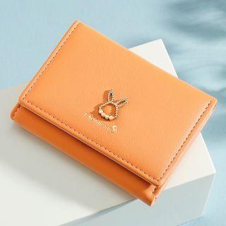 Rhinestone Rabbit Short Wallet