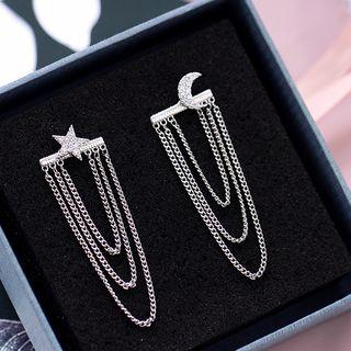 Non-matching Fringe Earring