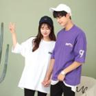 Couple Printing Loose-fit T-shirt