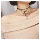Beaded Tie Choker