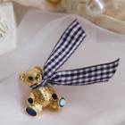 Bear Alloy Brooch Gold - One Size