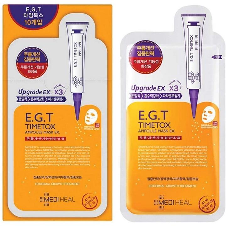 Mediheal - E.g.t Timetox Amoule Mask Ex. 10 Pcs