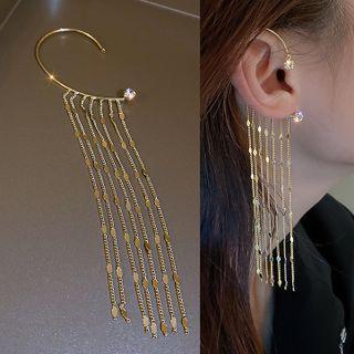 Fringe Cuff Earring