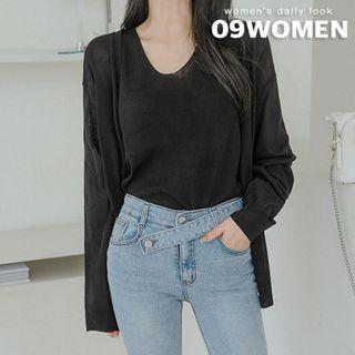 Plus Size Set: Cardigan + Sleeveless Top