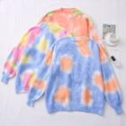 Tie-dyed Loose-fit Sweater