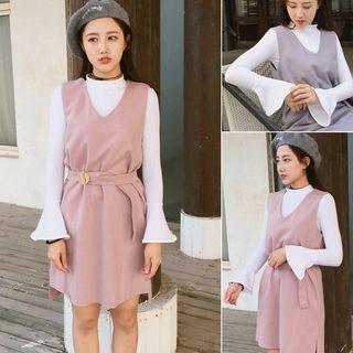 Set: Jumper Dress + Top