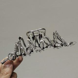 Rhinestone Hair Claw Rhinestone - One Size