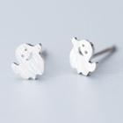 Ghost Earring 925 Sterling Silver - Earring - One Size