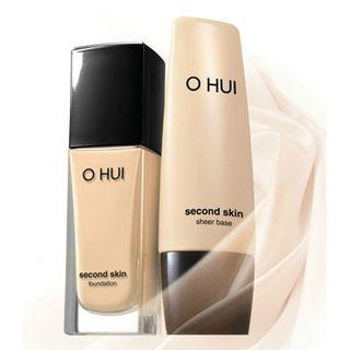 O Hui - Second Skin Foundation Spf35 Pa++ (#02 Honey Beige)