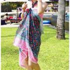 Print Beach Cover-up Dress