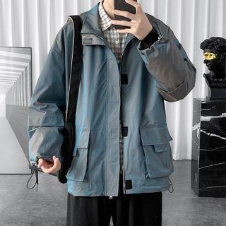 Pocketed Zipped Jacket