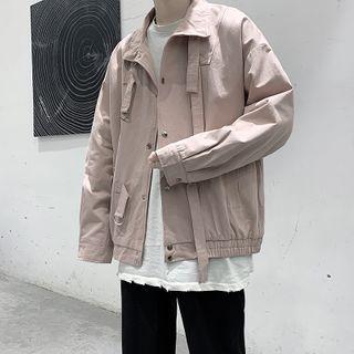 Strappy Button-up Jacket