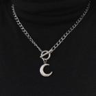 Moon Chain Necklace Copper - One Size
