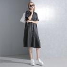 Short-sleeved Shirt Dress