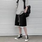 Couple Matching Wide-leg Sweatshorts