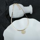 Lettering Pendant Necklace Necklace - Pendant - One Size