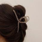 Chain Hair Claw Clip Transparent & Gold - One Size