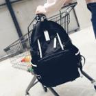 Color Block Zip Backpack Type 1 - One Size