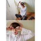 Wide-cuff Sheer Shirt