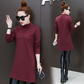 Long Sleeve Mock Neck Tunic