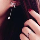 Bow Drop Earrings