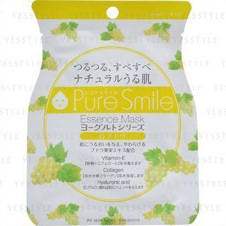 Sun Smile - Pure Smile Essence Mask Yogurt Series (white Grape) 1 Pc
